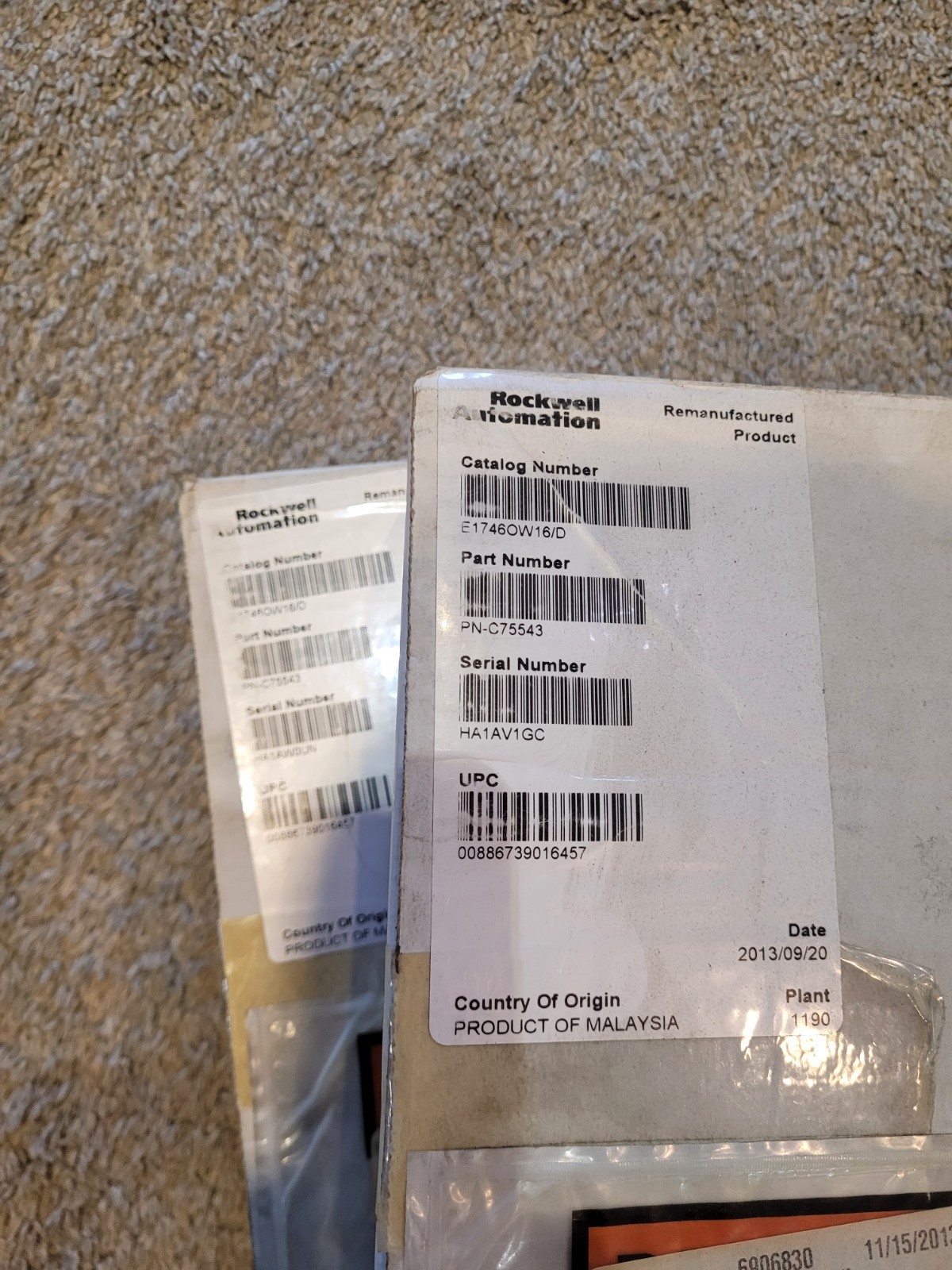 1PC New AB 1746-OW16 SLC500 SerD Output Module 1746OW16 NEW Factory Sealed PLC