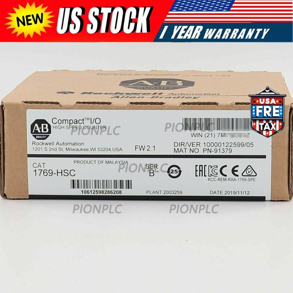 New Sealed AB 1769-HSC Ser B CompactLogix High-Speed Module 1769HSC US