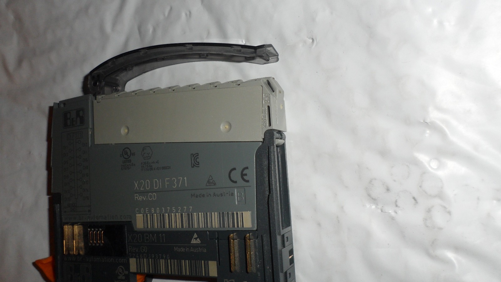 Used B&R X20diF371 PLC Module x20 di f371 plc REV C0