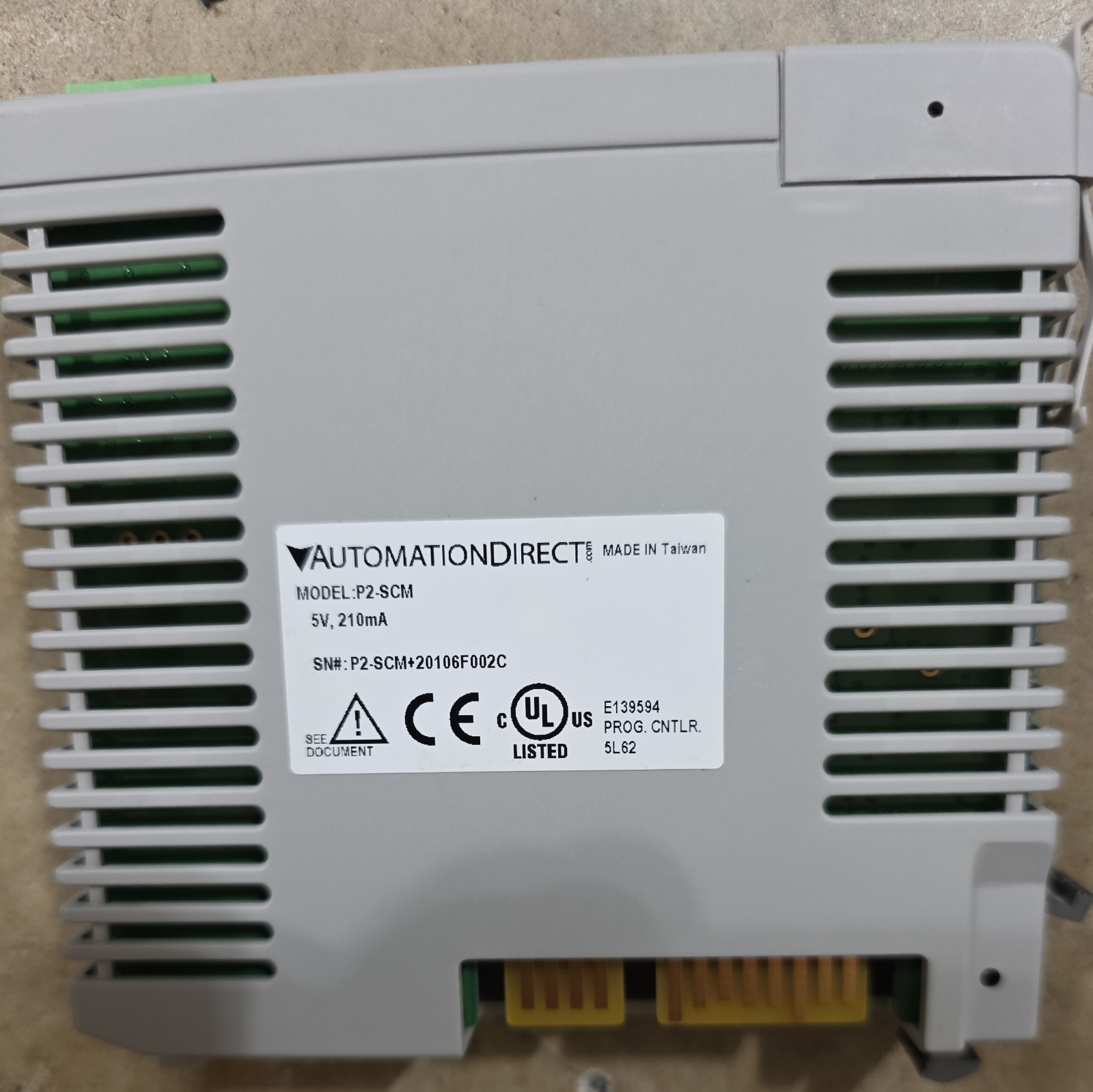 Automation Direct Model: P2-SCM 5v, 210mA New no box