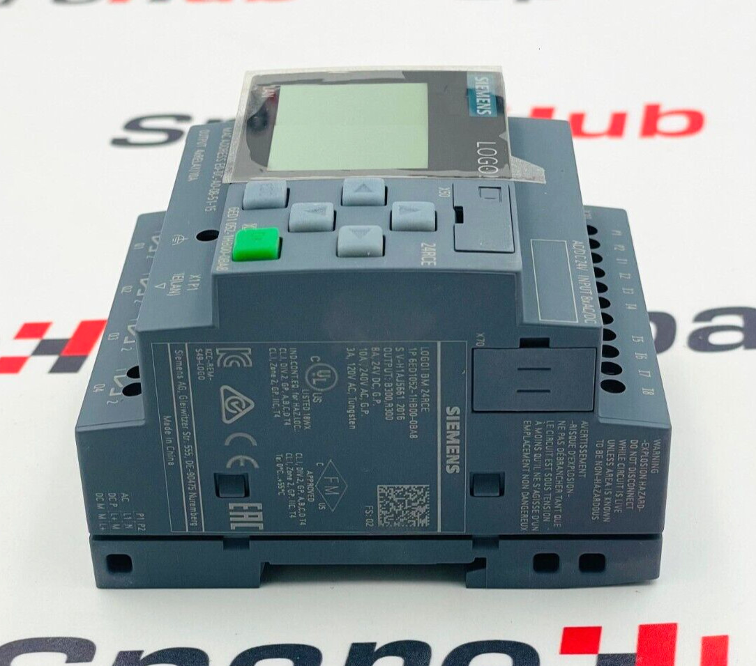 SIEMENS LOGO 6ED1052-1HB00-0BA8 Logic Module