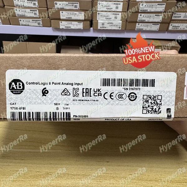 New Allen-Bradley 1756-IF8I Automation Isolated Control Module