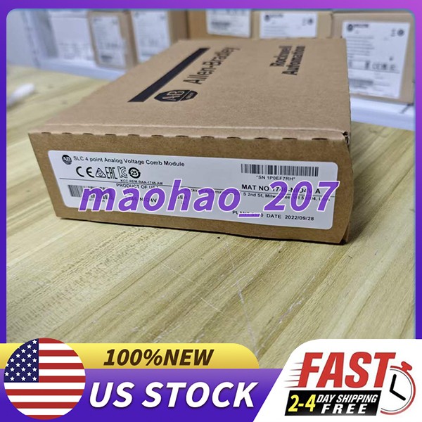 Allen-Bradley 1746-NIO4V SLC 500 Analog Input Module Brand New Fast Ship