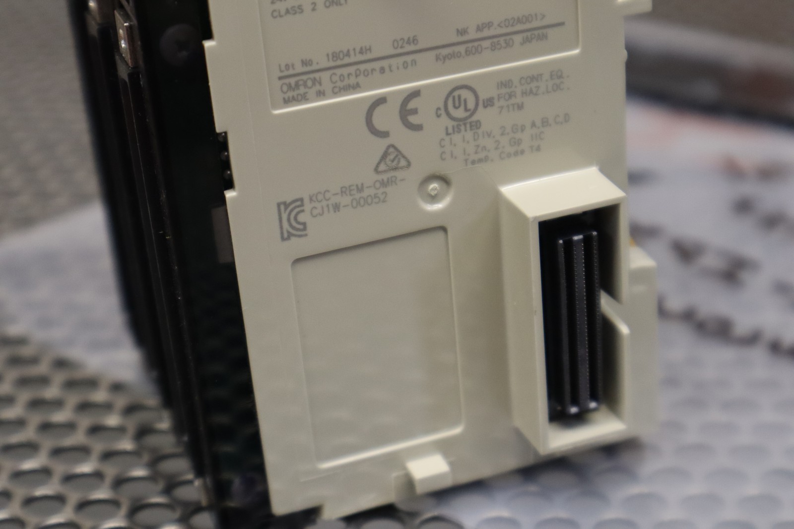 Omron CJ1W-ID231 Input Modules 24VDC 4mA Used With Warranty (Lot of 3)
