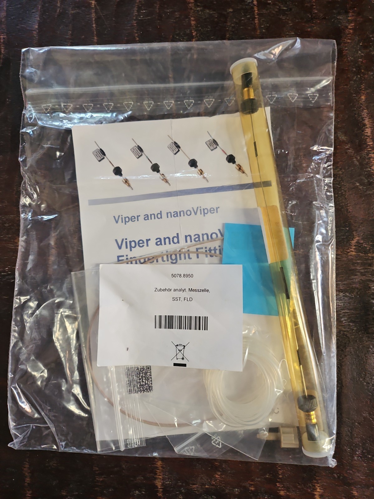 NEW Thermo Scientific Fisher VIPER SST 0.18x250mm pipeline PN: 6040.2385