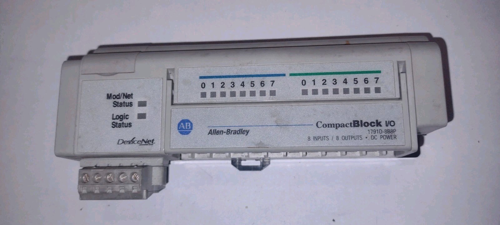 Allen Bradley 1791-8B8P Compact Block I/O Module