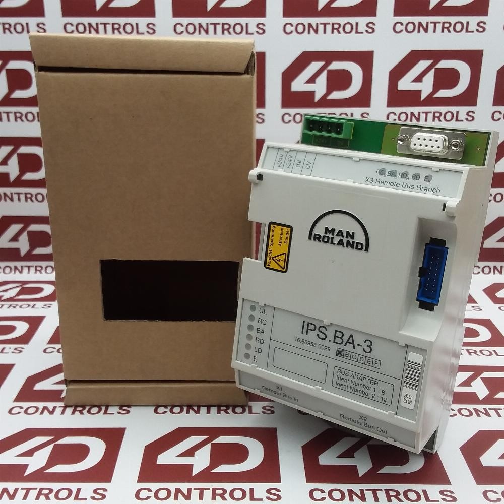 IPS.BA-3 | Man Roland | (16.86958-0029), Bus Adaptor Module, Opened (NSO)