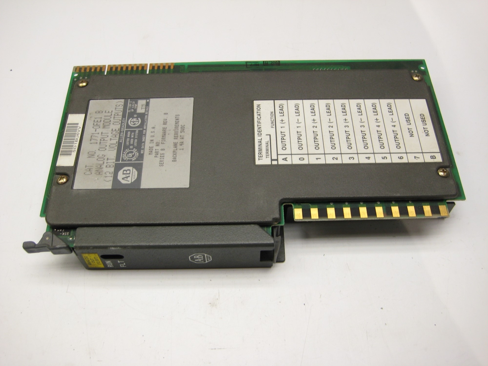 ALLEN BRADLEY 1771-0FE1 SER.B OUTPUT MODULE NSNP