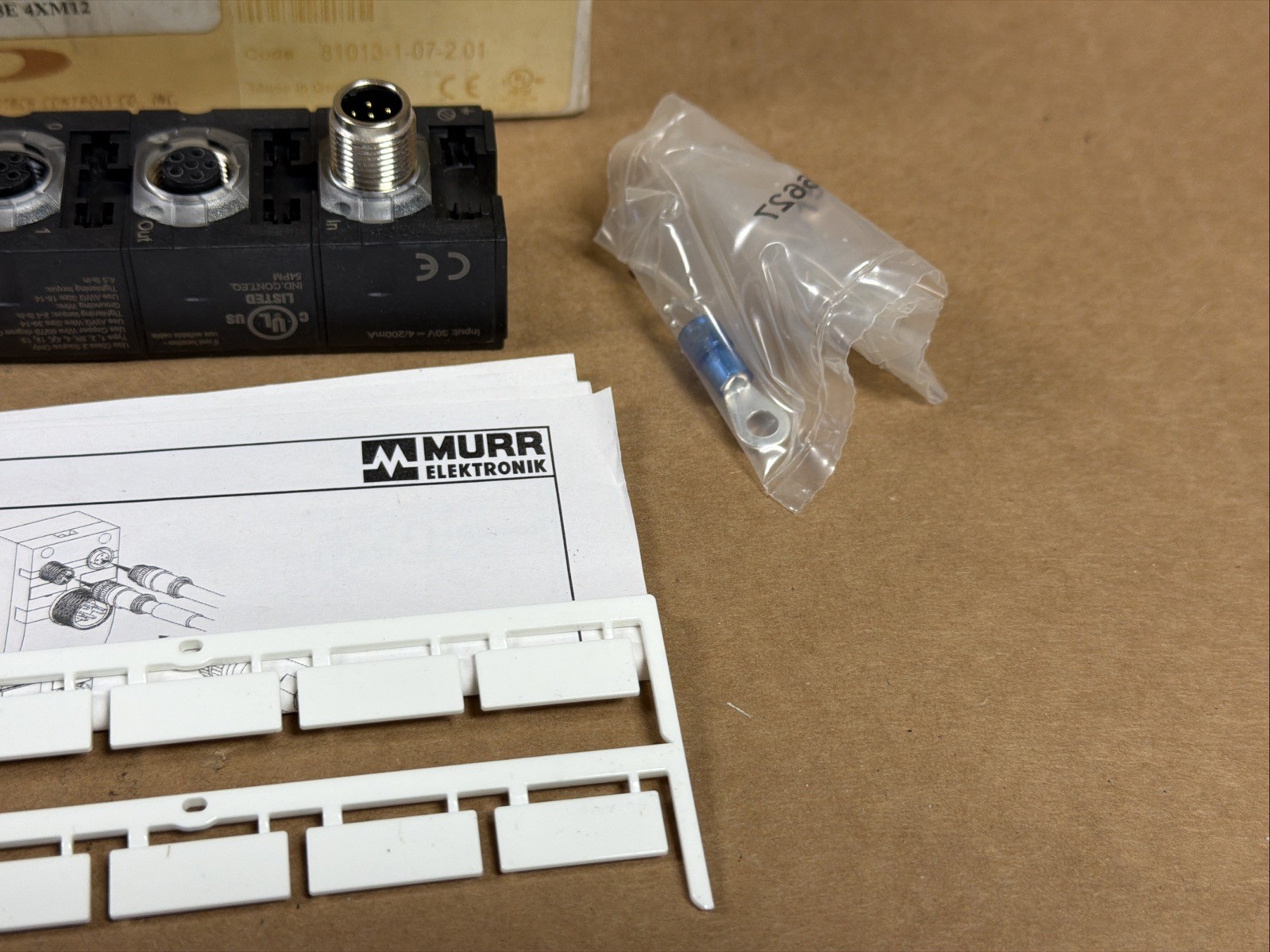 MURR ELEKTRONIK 56613 CUBE67 DI8 E 4xM12 I/O Module FAST SAME DAY SHIPPING