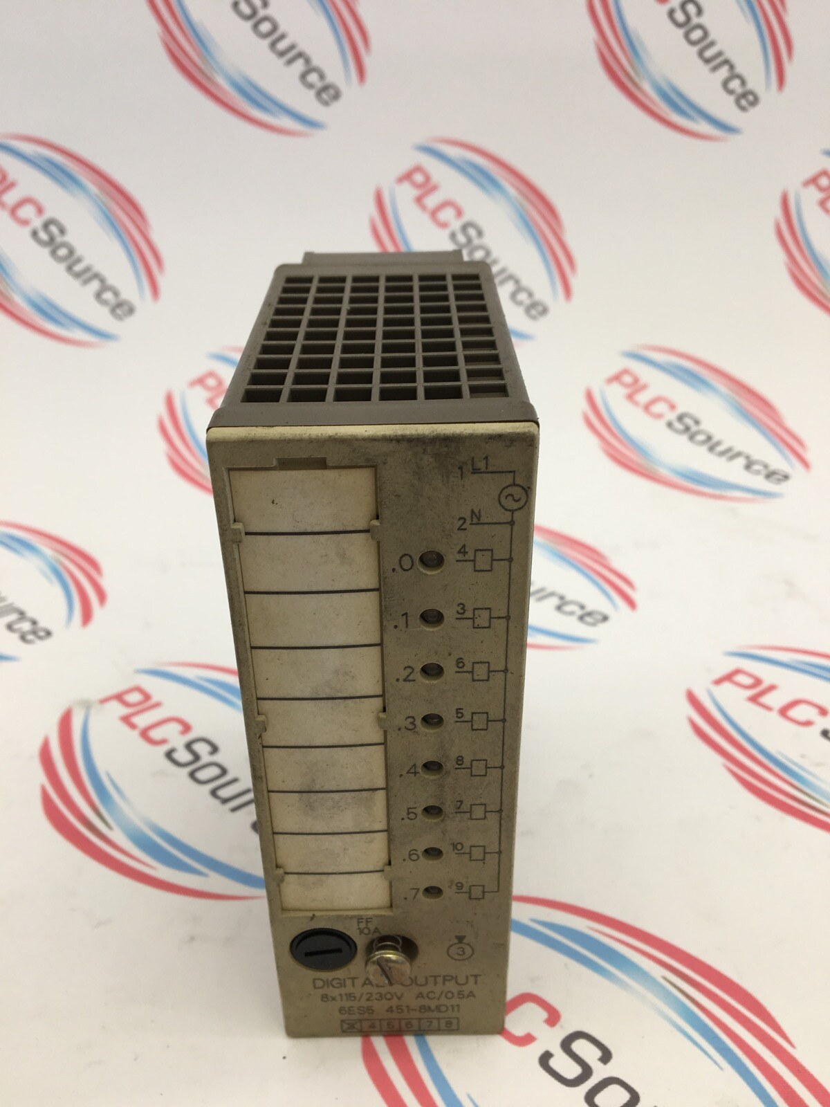 SIEMENS 6ES5 451-8MD11 DIGITAL OUTPUT MODULE SIMATIC S5