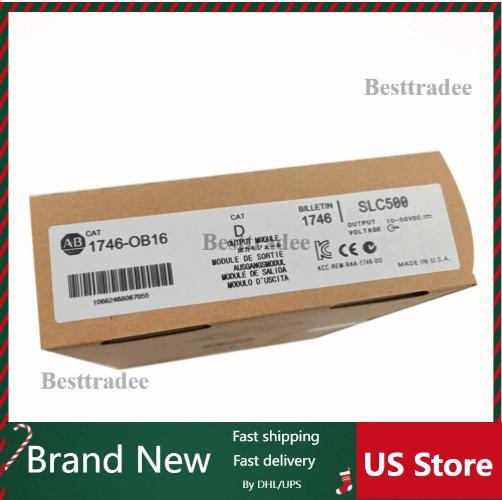 New Allen Bradley AB 1746-OB16 CAT /D SLC 500 PLC Output Module 1746OB16 US