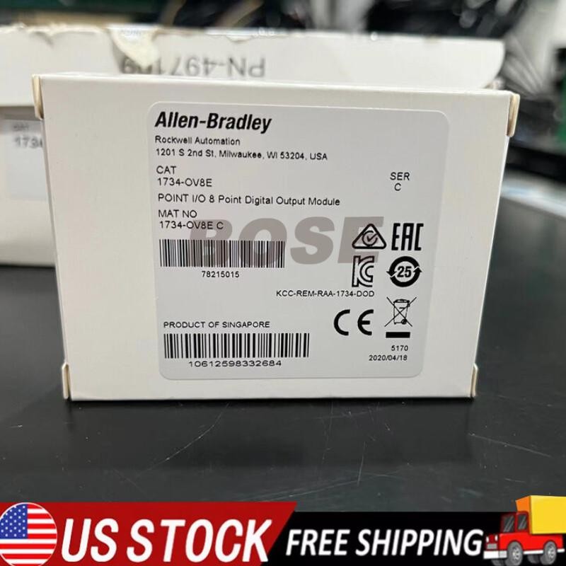 1734-OV8E POINT I/O 8 Point Digital Output Module Brand AB US Free Tax