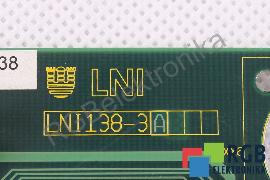 LNI138-3A LNI – Refurbished – 24 Months Warranty