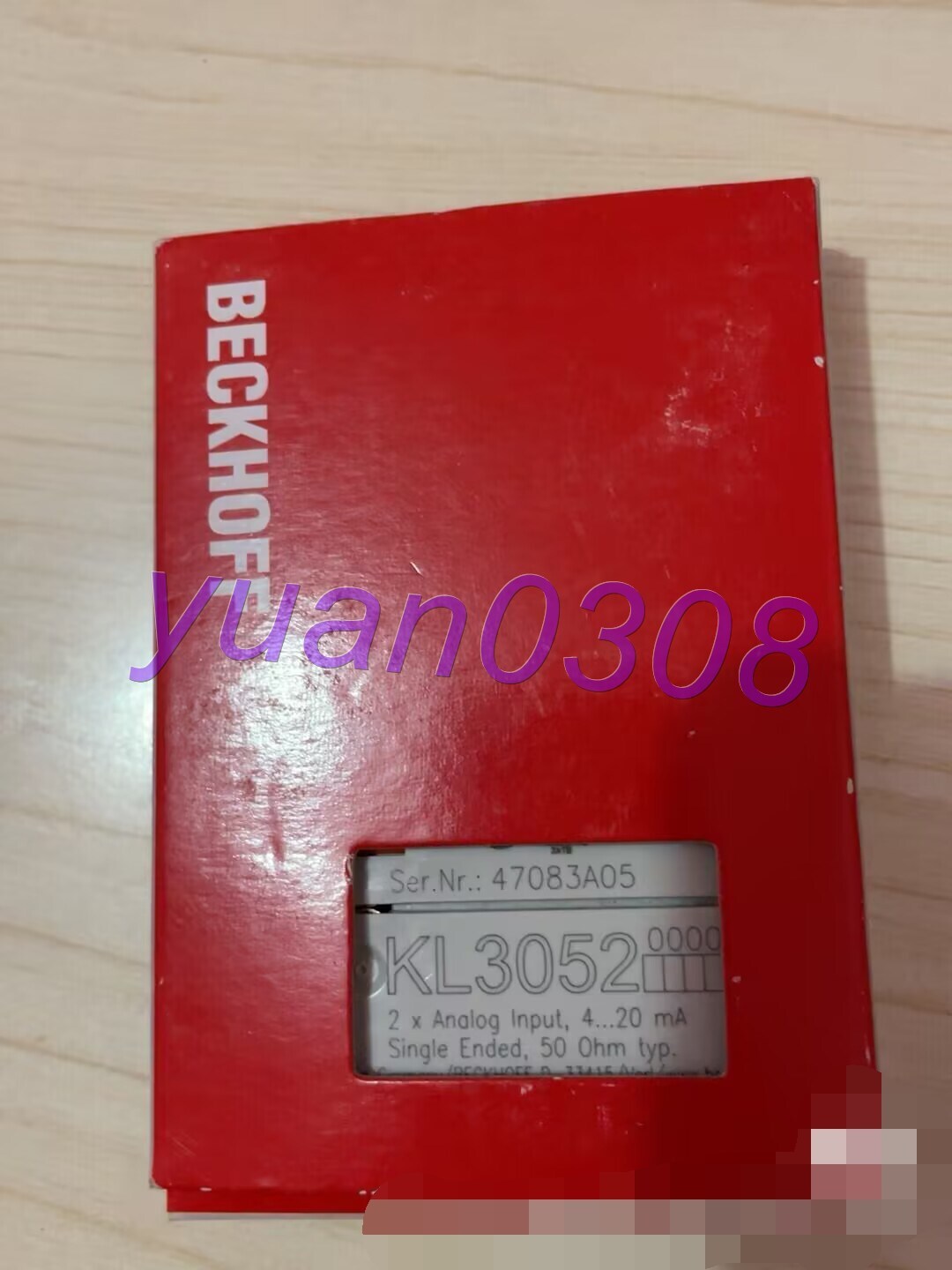NEW Beckhoff KL3052 Programmable Logic Controller Module Expedited Shipping *Z