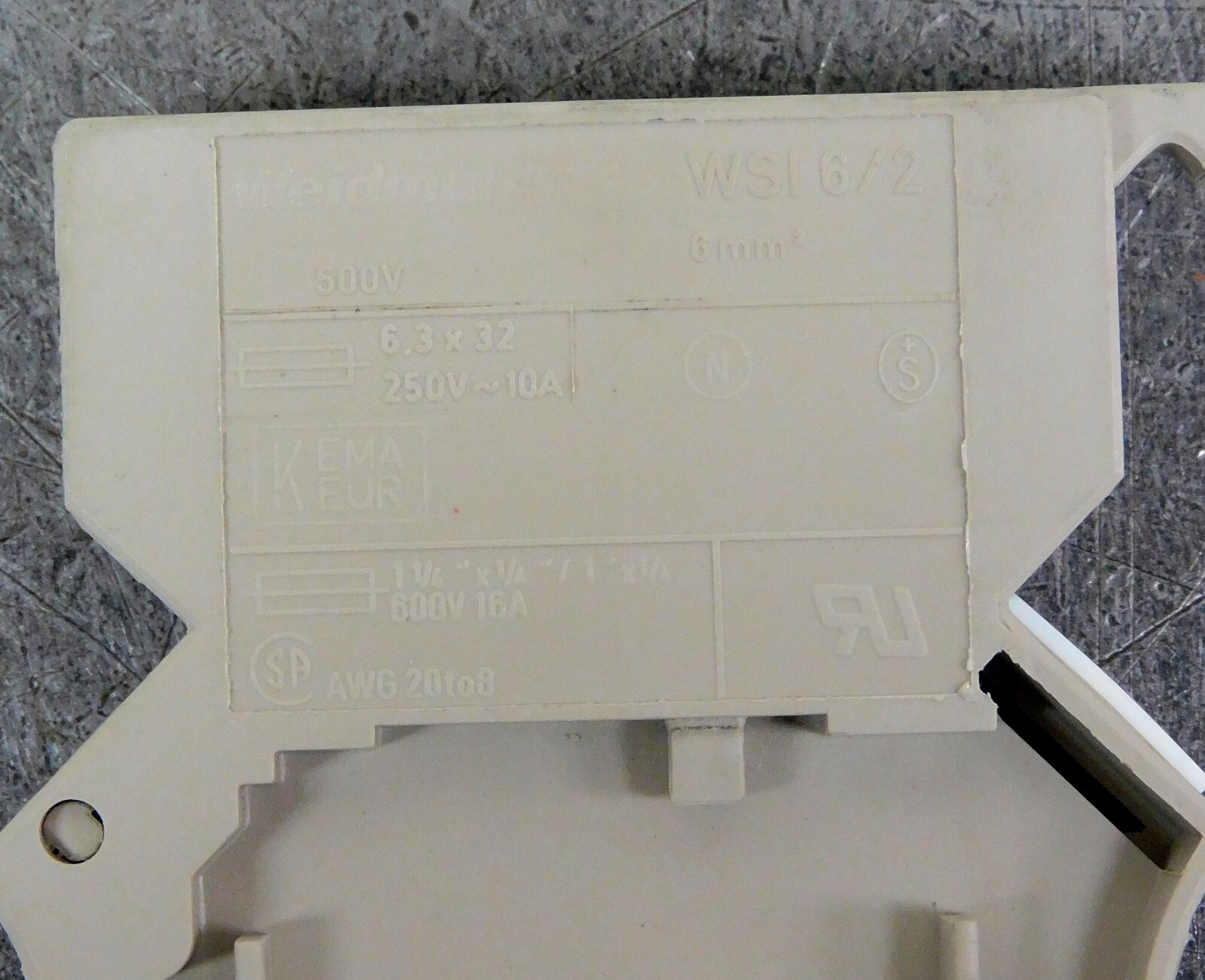 Allen-Bradley 1492-GH020,GH005 Mini Circuit Breaker & Weidmuller WSI6/2 Lot