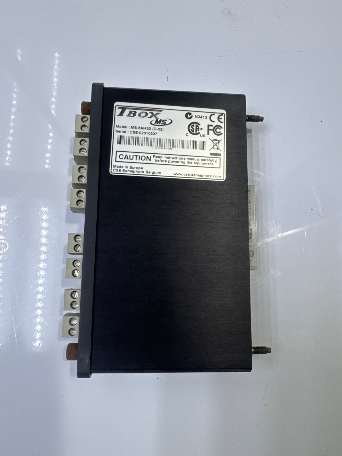 TBOX MS-8AI420 (C-02) 8 analog inputs 4..20mA