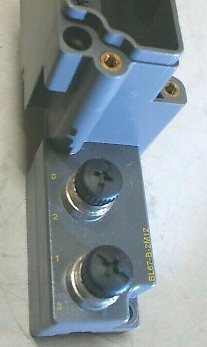 TURCK BL67-B-2M12 I/O MODULE BL67 SYSTEM BASE M12X1 EUROFAST CONNECTOR *FREESHIP