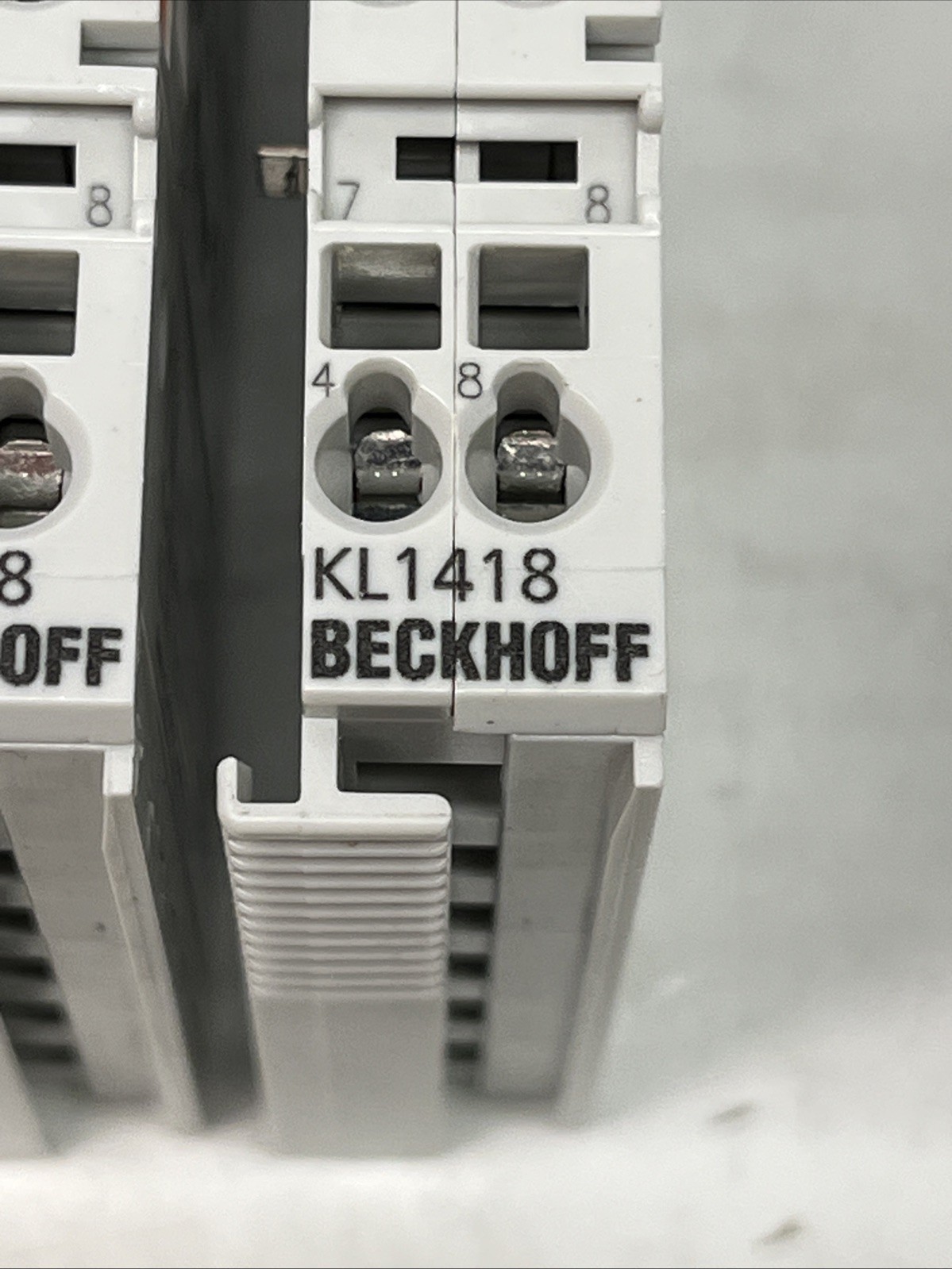 (4x each) BECKHOFF KL1418, KL1498, KL2408, KL2612, KL9010 | Used | USA Seller