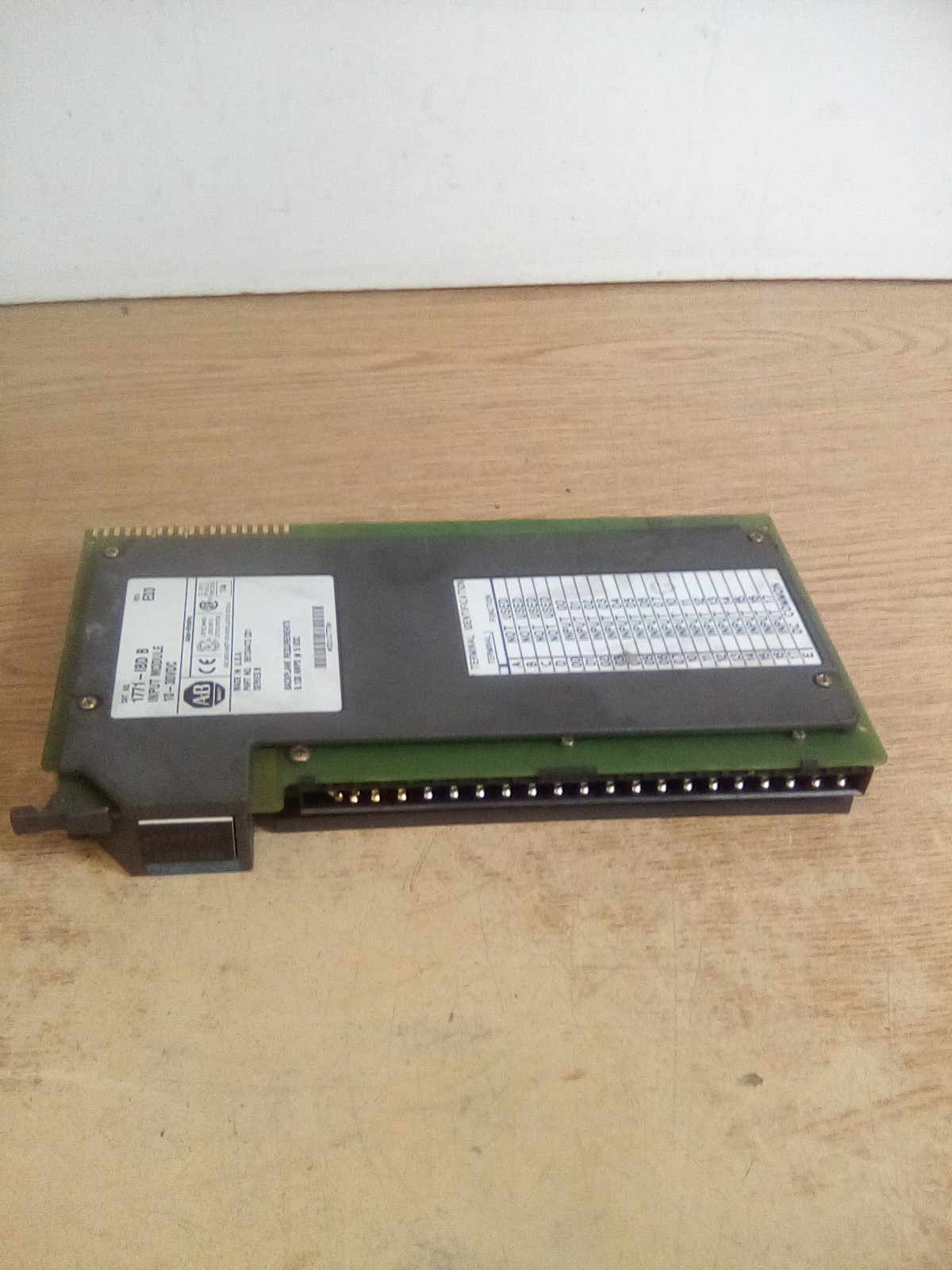 Allen Bradley 1771-IBD B Rev. E03 Input Module 10-30VDC