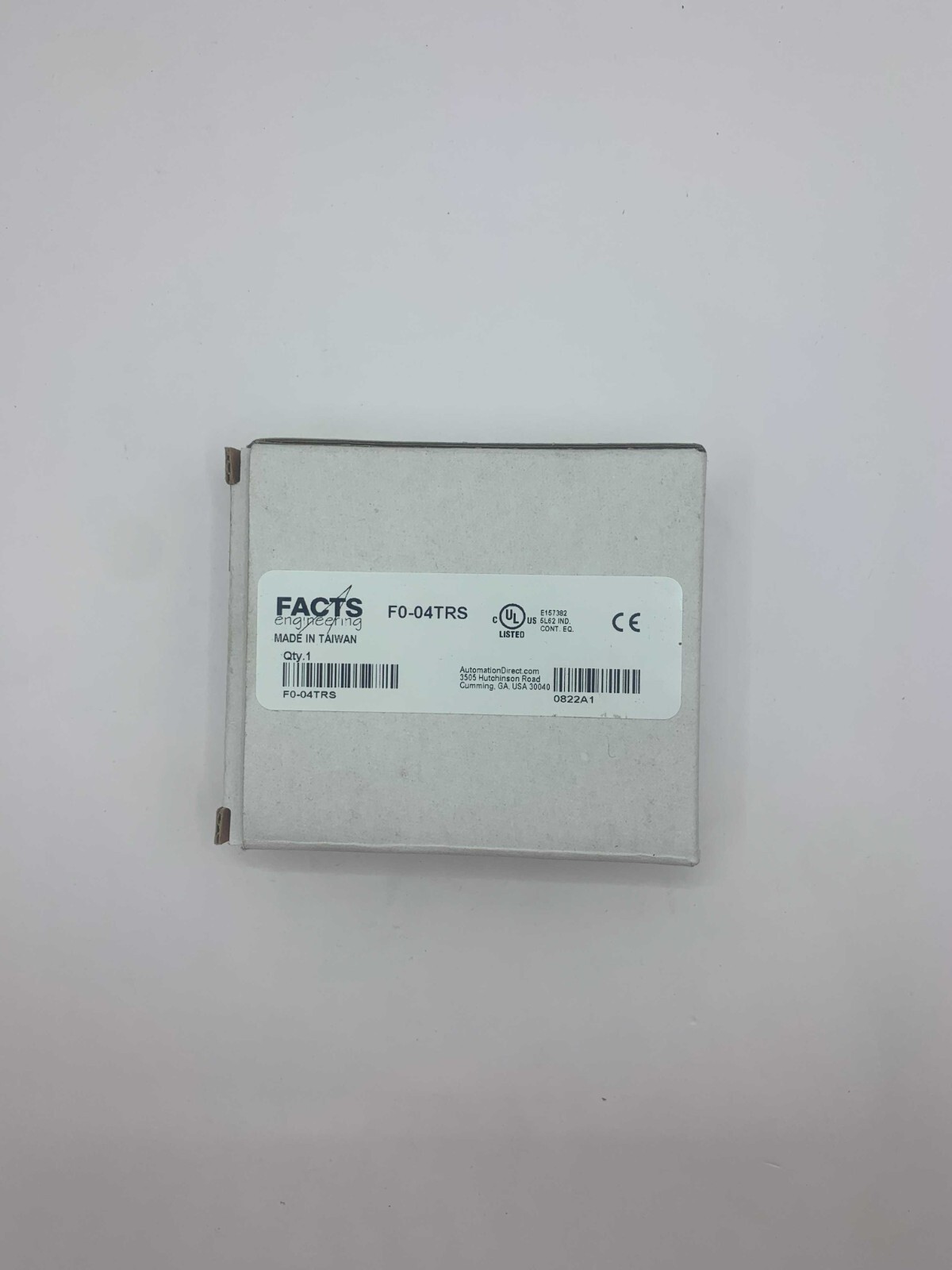 DirectLOGIC F0-04TRS DL05/06 relay output module, 4-point, 6-48 VDC/6-208 VAC