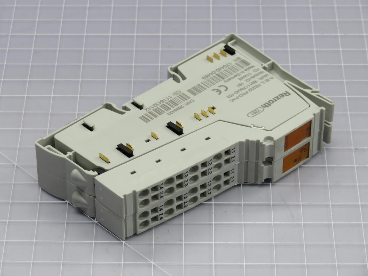 REXROTH R911170440-103 R-IB IL RS232-PRO-PAC INPUT TERMINAL MODULE T211134