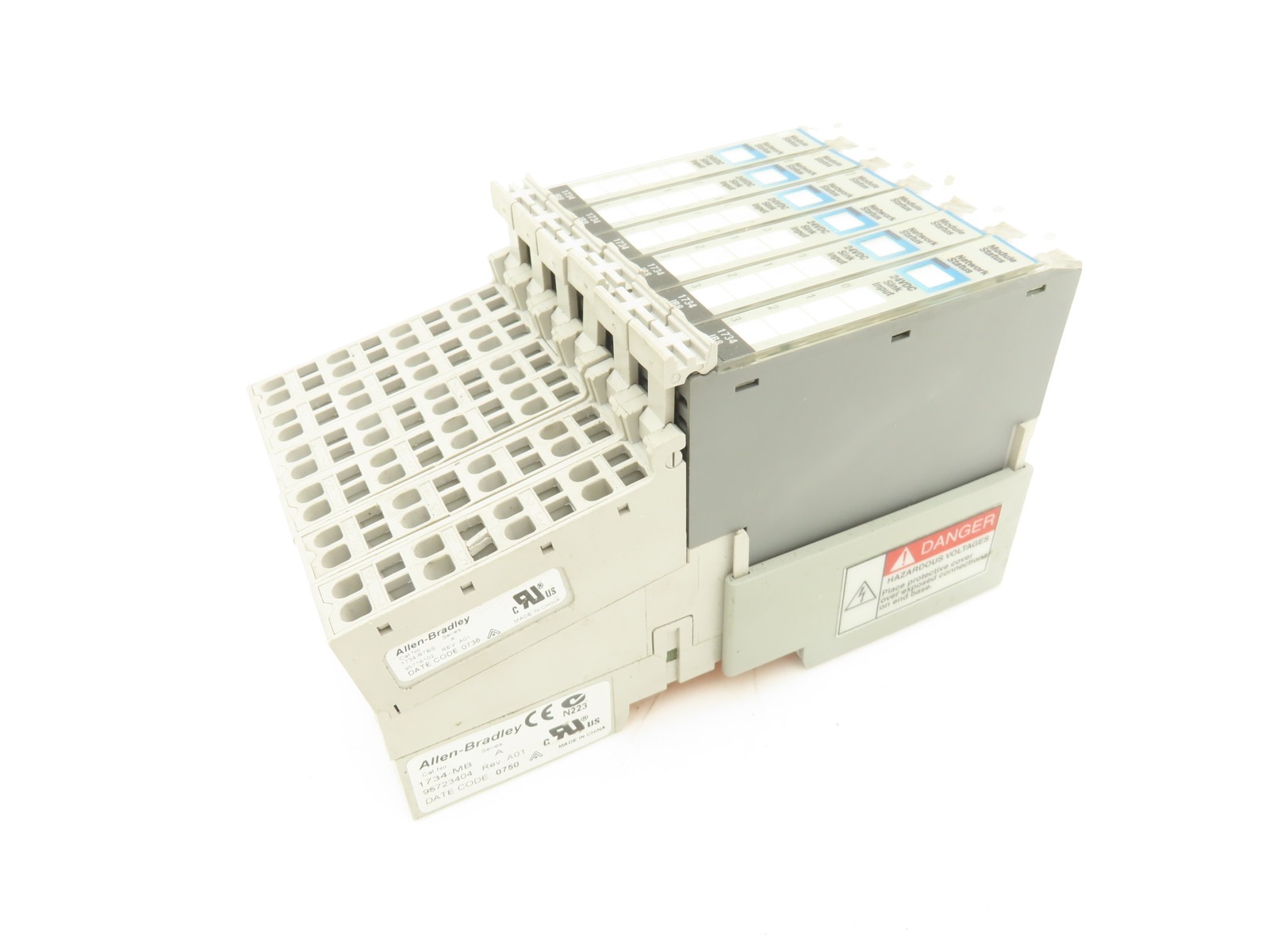 Allen Bradley 1734-IB8 Point I/O 8Pt Digital Input Module 24VDC Ser C Lot of 6