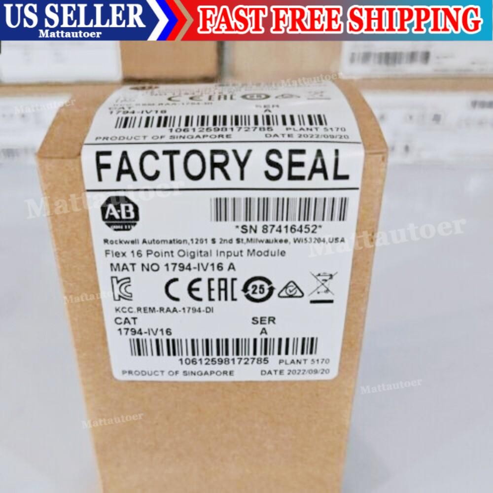 New AB 1794-IV16 Flex 16 Pt Digital Input Module AB 1794IV16 US Free Tax