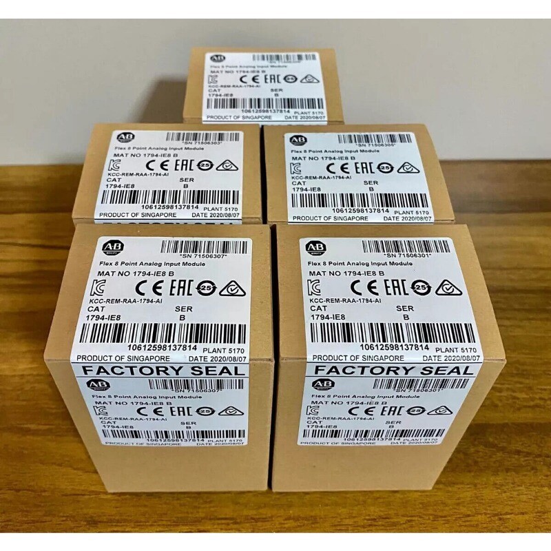 New AB 1794-IE8 Flex 8 Point Analog Input Module 1794IE8 US STOCK US Free Tax