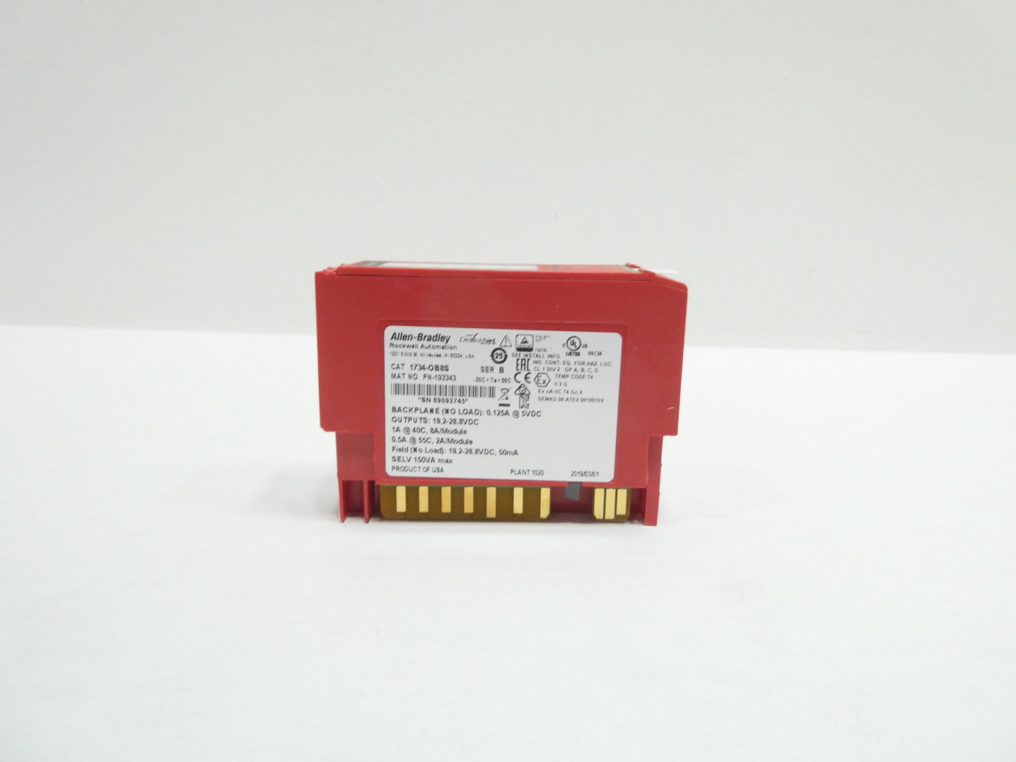 Allen Bradley 1734-OB8S Output Module