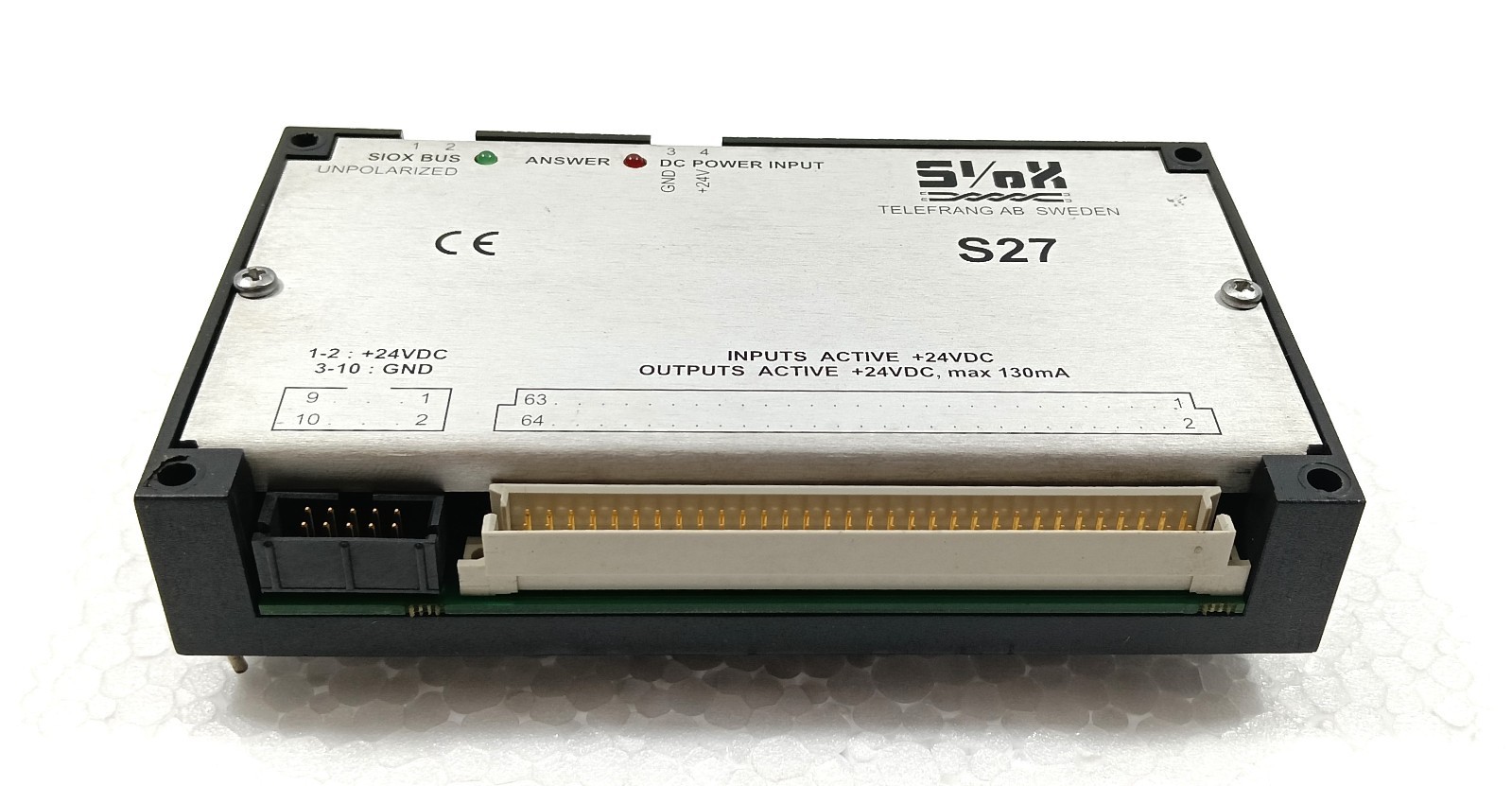 SIOX S27 DIGITAL INPUT OUTPUT MODULE 6S27