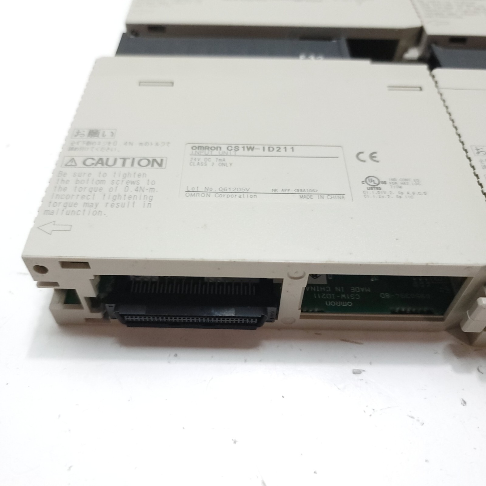 4PK Omron CS1W-ID211 Input Unit