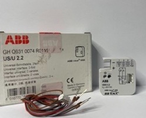 ABB KNX Binary Input 2 Channel US/U 2.2 Smart Home Module NEW Germany