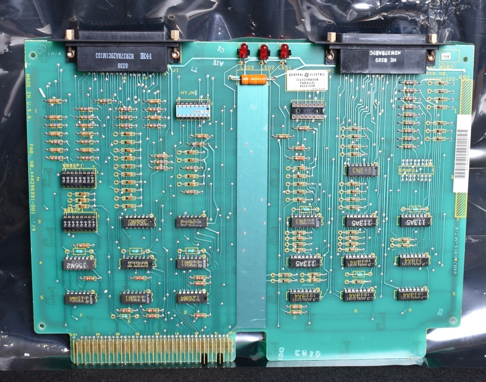 GE General Electric Fanuc I/O Receiver Module Series Six IC600BF800R