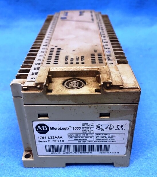 ALLEN BRADLEY MICROLOGIX 1000 CONTROLLER UNIT, 1761-L32AAA