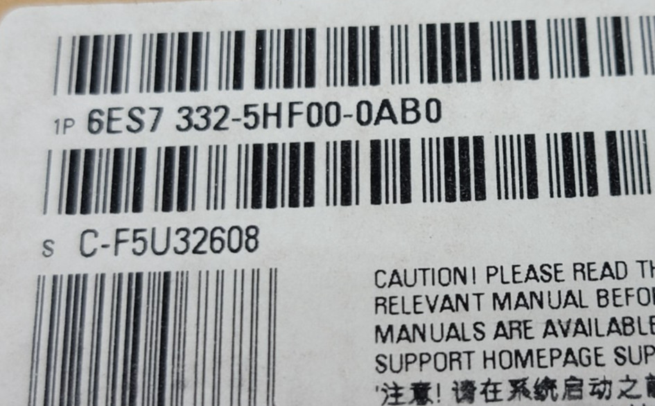 New Siemens 6ES7 332-5HF00-0AB0 Analog Output Module Simatic S7-300