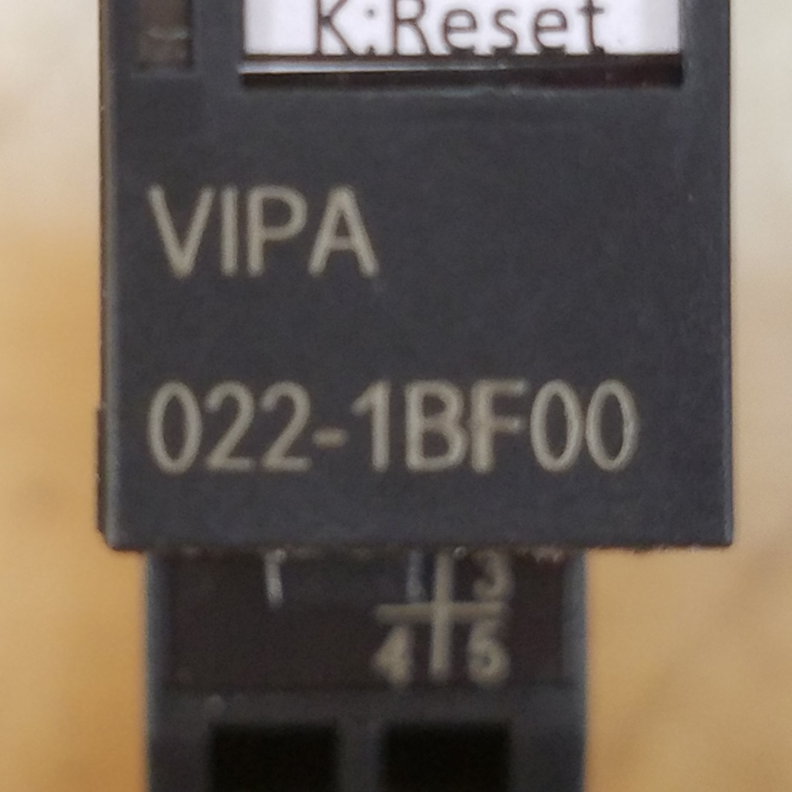 VIPA 022-1BF00 Digital Output Module, 24VDC, 0.5 Amp, 8 Digital Outputs – USED