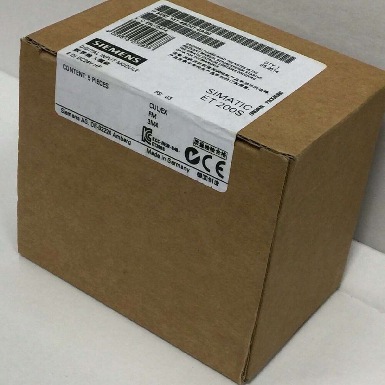 New Siemens 6ES7 131-4BD01-0AB0 6ES7131-4BD01-0AB0 Electronic Modules for ET200S
