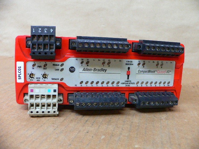 Allen Bradley 1791Ds-Ib8xobv4 Devicenet Safety Compactblock 8-Input Module