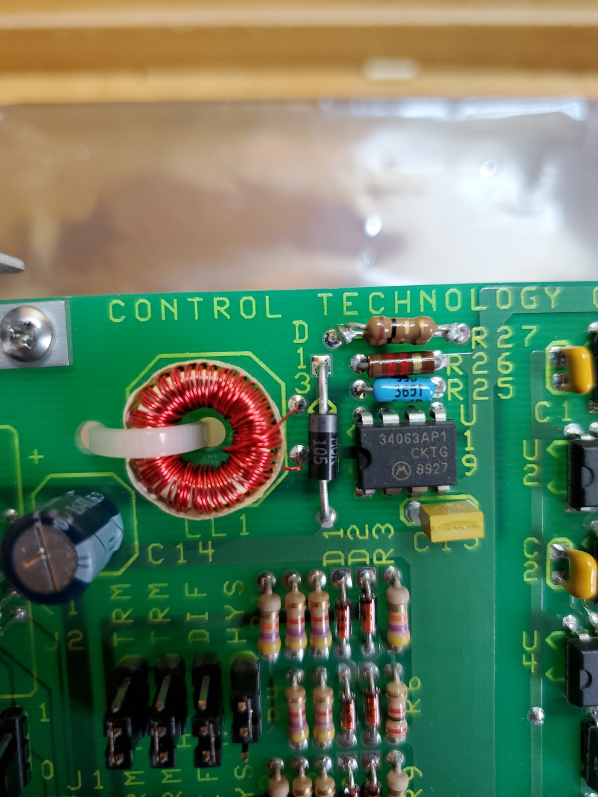 👀 CONTROL TECHNOLOGY CT MODEL 2208 COUNTER MODULE 50-1508 REV A