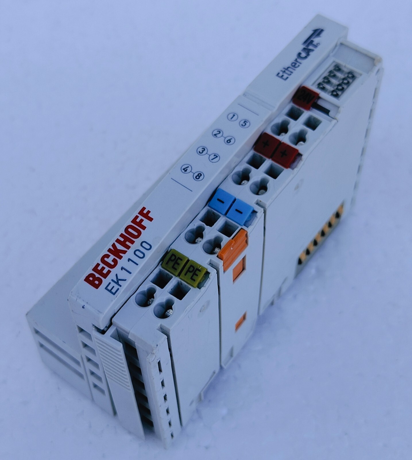 BECKHOFF EK1100 EtherCAT Coupler 2-Channel Ethernet Interface Terminal Module #3