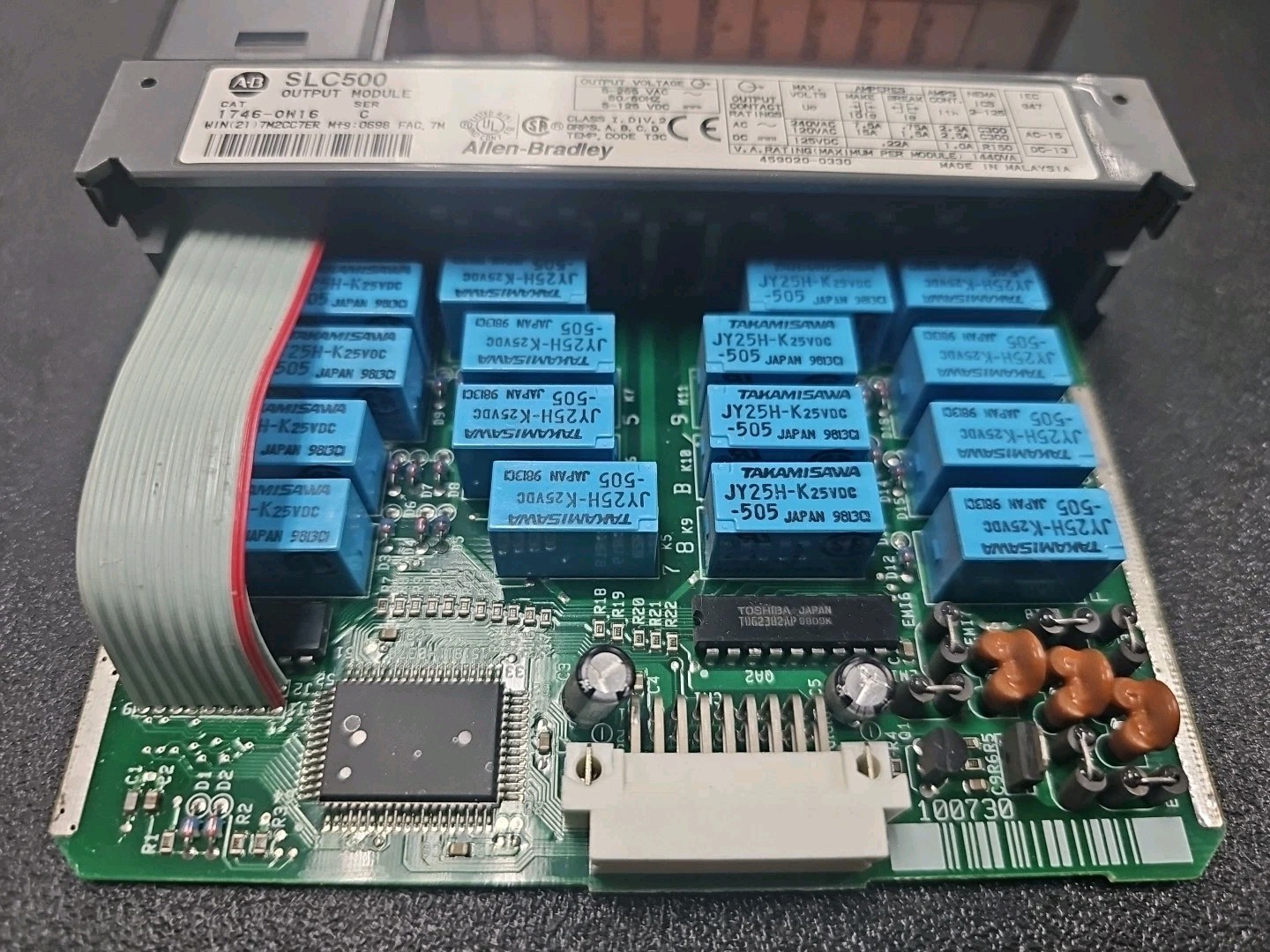 Allen-Bradley 1746-OW16 Series C Output Module 5-265VAC 50/60Hz – 011