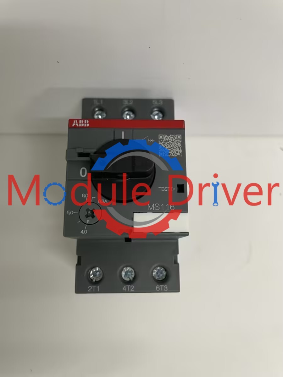 New ABB MS116-6.3 Manual Motor Starter 4-6.3A 1SAM250000R1004