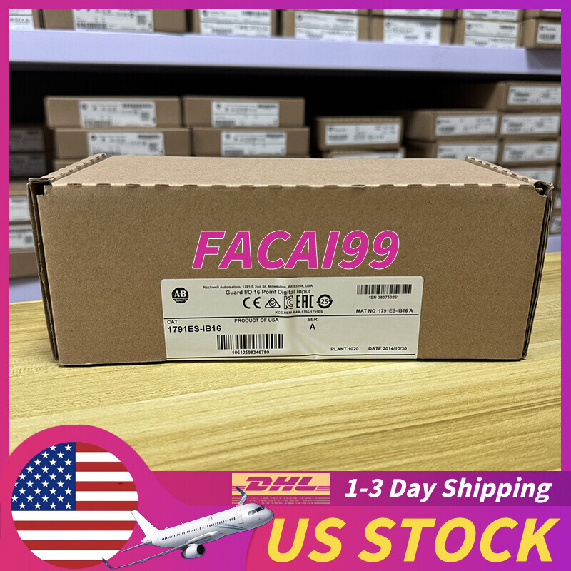 1791ES-IB16 Allen Bradley Ethernet IP CompactBlock Guard I/O Input Block NEW
