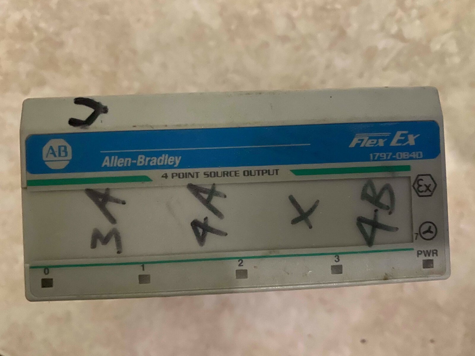 Allen Bradley 1797-OB4D 1797-0B4D Ser A Flex EX I/O 17970B4D REV B01