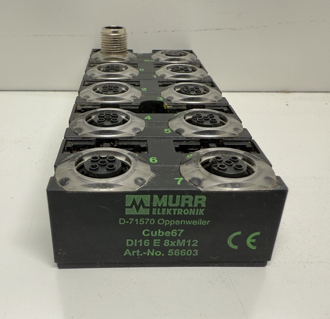 MURR Electronic D-71570 CUBE 67 DI16 E 8•M12 56603