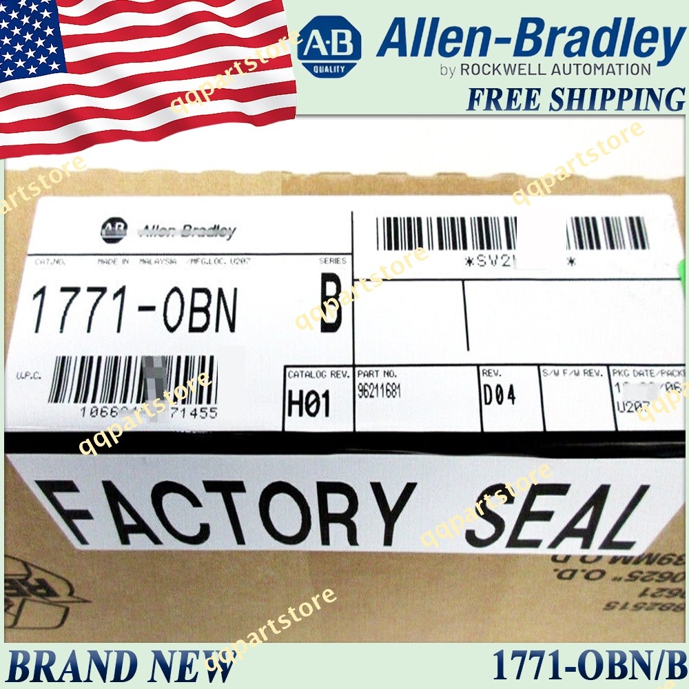 Brand New AB 1771-OBN/B High True Output Module 1771OBN serB Free Ship 1771 OBN