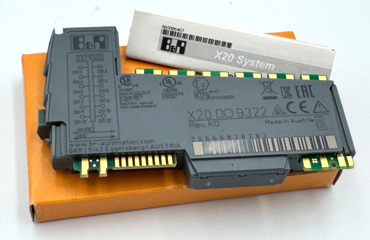 B&R X20DO9322 Digital Output Module 32x 24VDC Outputs -FREE 2nd Day Air