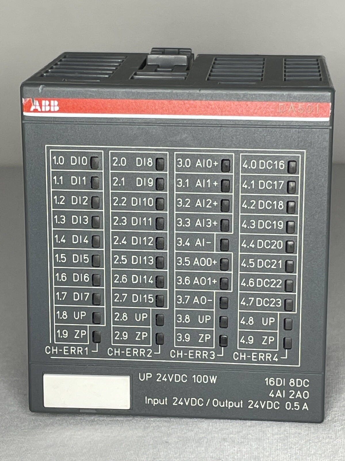 ABB AC500 V2 DA501 (A4) Digital/Analog Input/Output Module