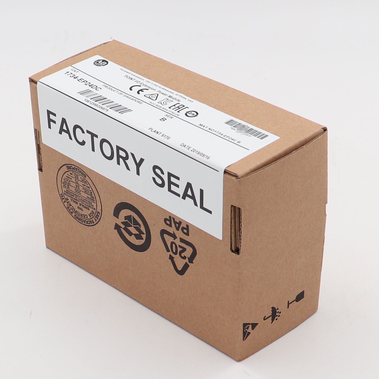 NEW Sealed AB 1734-EP24DC /B POINT I/O 24VDC 1734EP24DC US Free Tax