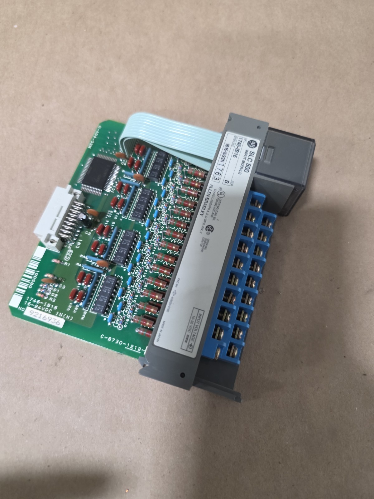 Allen Bradley 1746-IB16 Series B Input Module Broken Door